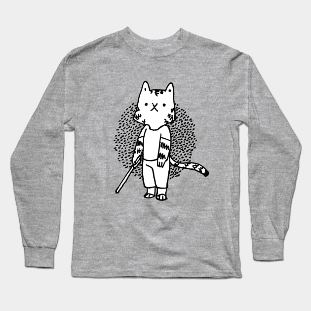 Tiger Buddy Long Sleeve T-Shirt by gorillaprutt